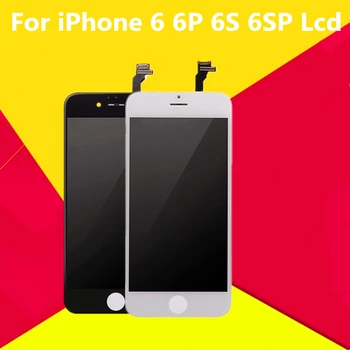 Clasa AAA Nici un Pixel Mort pe Ecran Pentru iPhone 6 /6 plus/ 6s/6s Plus Display LCD Cu 3D Touch Ecran Digitizor Înlocuirea Ansamblului