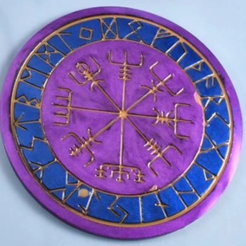 Rune Simbol Carduri de Zaruri Cristal Rășină Epoxidică Mucegai pentru Masa de Jocuri Viking Comoara Cerc Divinație Bord Silicon Mucegai