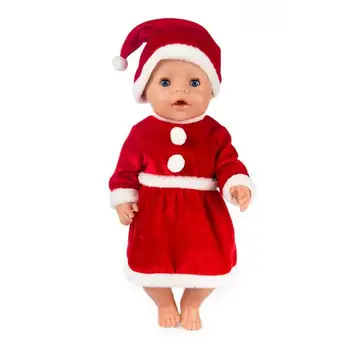 2 Stiluri Set de Crăciun Alege Papusa Haine se Potrivesc Pentru 43cm copil haine Papusa reborn Papusa Accesorii