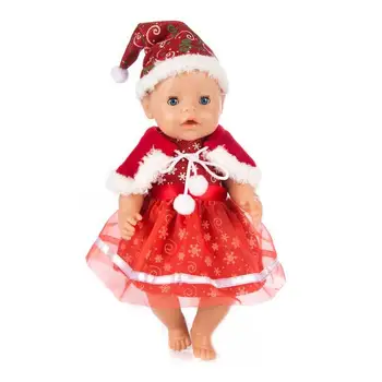 2 Stiluri Set de Crăciun Alege Papusa Haine se Potrivesc Pentru 43cm copil haine Papusa reborn Papusa Accesorii