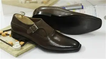 Noi Sosiri Pantofi pentru Bărbați de Înaltă Calitate Pu Cusaturi Piele intoarsa Casual si Confortabil pentru Bărbați Clasic Retro Zapatos Soulier Homme HC598