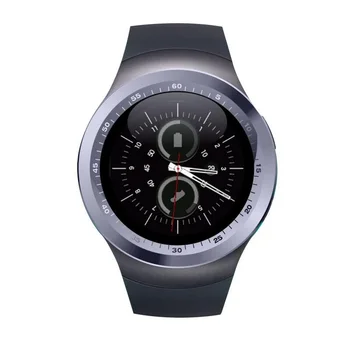 Fabrica SM01 2G Smartwatch 1.22 inch full ecran rotund sim single sim nano Bluetooth Ceas Inteligent fără aparat de fotografiat