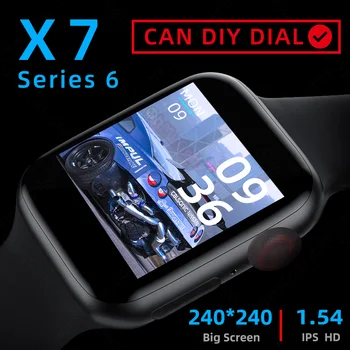 X7 smartwatch 2020 IWO 12 ceas Inteligent Bărbați Femei brățară Inteligent Call Rata de Inima Pedometru Ceasuri Seria 5 pk X6 W26 t600 amazfit