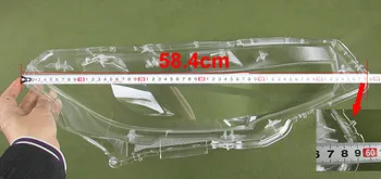 Faruri Sticlă de Acoperire Faruri Acoperire Lentile Transparente, Abajururi de Lampă Shell pentru Honda Civic 2016 2017 2018 2019 Halogen