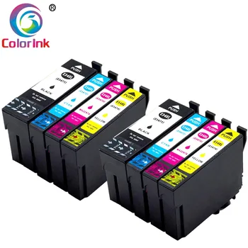 ColorInk pentru Epson E34XL T3471 T3472 T3473 T3474 cartuș de cerneală pentru Epson WF-3720DWF WF-3725DWF cartuș de imprimantă