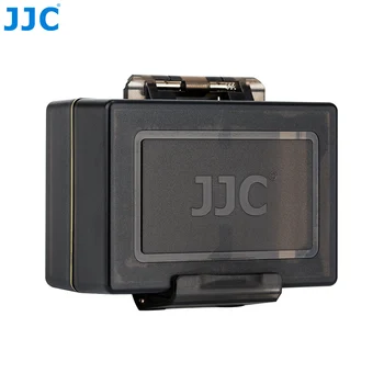 JJC BC-2NPFZ100 rezistent la Apa Camera Bateriei Cutie de Depozitare Pentru Sony NP-FZ100 Baterii și Card de Memorie Caz Sac Greu
