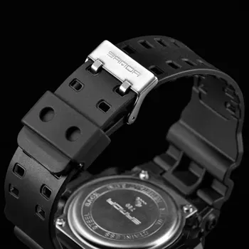 SANDA Brand Încheietura Ceas pentru Bărbați Ceasuri Militare Armata Sport Impermeabil Ceas de mana Dual Display de sex Masculin Ceas Pentru Bărbați Ceas în aer liber Oră