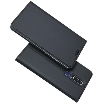 Pentru Nokia 3.1 Plus Caz Acoperire Magnetică Caz De Telefon Pentru Nokia 3.1 Plus Capac Flip Piele Stand-Case Pentru Nokia 3.1 Plus