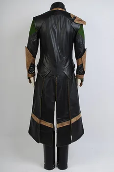 Thor 3 Costum Lumea Întunecată Loki Costum Cosplay Uniformă De Luptă Tinuta Potrivi Tinuta