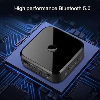 TX16 Receptor Bluetooth Transmițător Audio Apt-x HIFI Wireless Adaptor Audio SPDIF Optic de Fibre Pentru Smartphone, PC, TV Căști