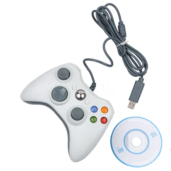 Kebidu USB Cablu Joypad Gamepad Controller Pentru Joc Microsoft Sistem PC, Laptop Pentru Windows 7 en-Gros