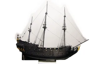 2019 versionScale 1/34 perlei negre Piratii din Caraibe din lemn model kit de Interne versiune Navă de lux model kituri